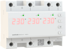 Реле напряжения Welrok D6-63 red