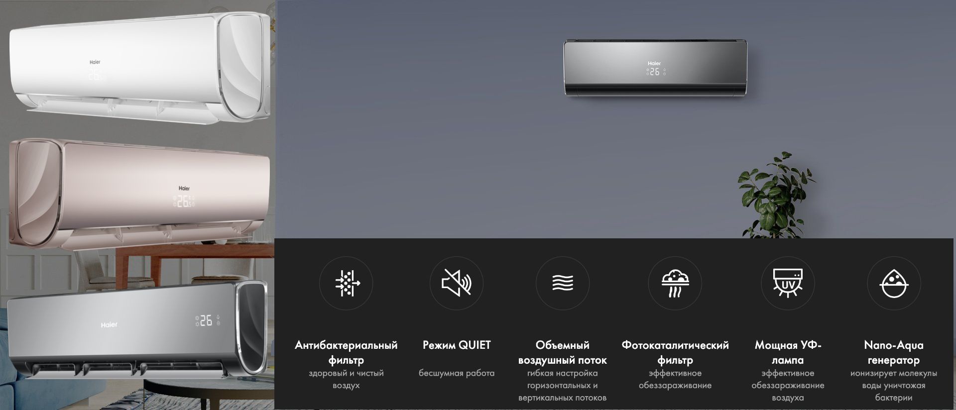 Кондиционер Haier Flexera AS24NS3ERA-B/1U70S2SJ2FA — изображение 12