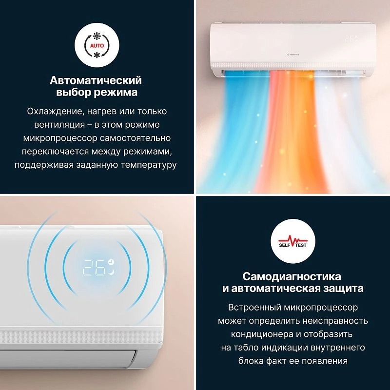 Кондиционер Kentatsu Atama KSGAT35HZRN1KSRAT35HZRN1 — изображение 9