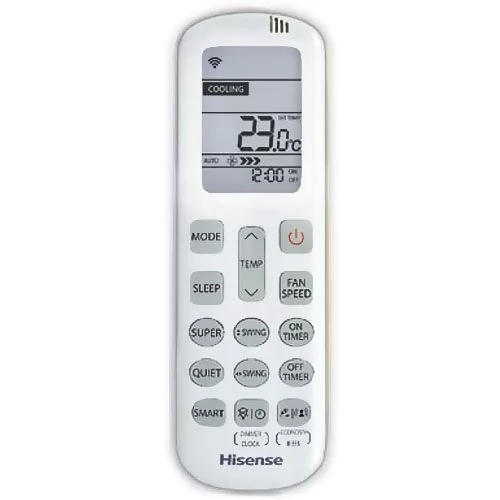 Настенный внутренний блок мульти-сплит системы Hisense AMS-12UR4SVETG67 Prem (WI-FI READY D FM DC Inv) — изображение 2