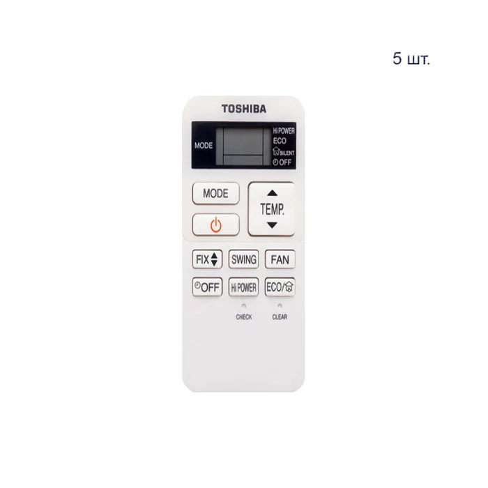 Внешний блок мульти сплит-системы на 5 комнат Toshiba RAS-5M34U2AVG-E/RAS-B07J2KVG-E*5шт — изображение 2