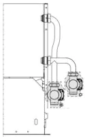 Комплект клапанов для четырехтрубной системы Aermec VCF 2X4L