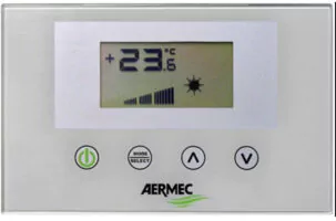 Настенная панель управления Aermec VMF-E4