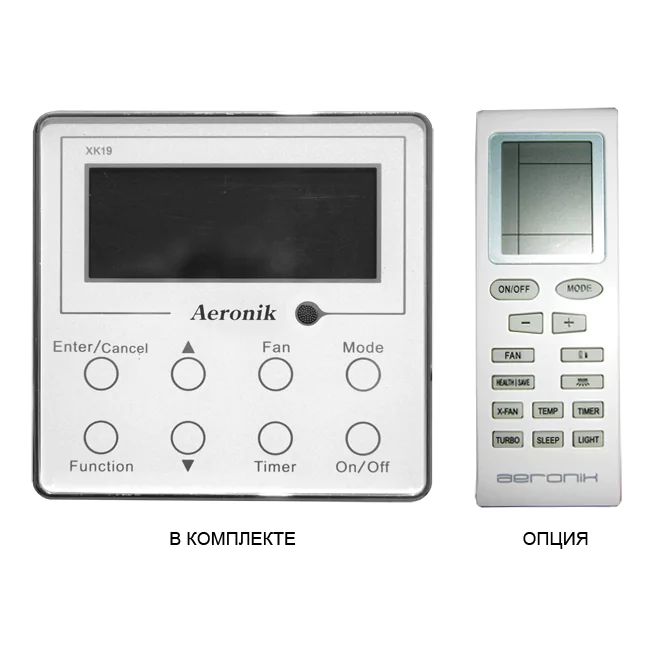 Кассетный фанкойл 9-10,9 кВт Aeronik AFP 180 XD/B-T (ATB03) — изображение 2