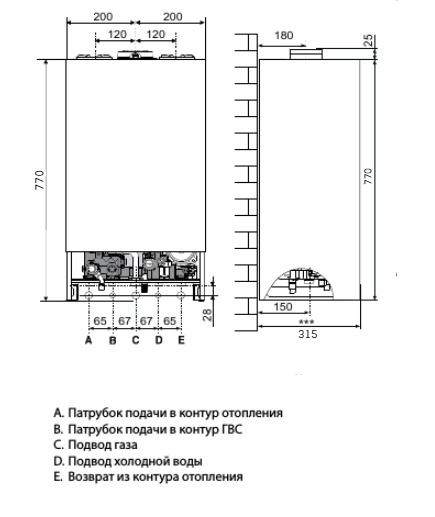 Настенный газовый котел Ariston CLAS ONE 24 RDC — изображение 6