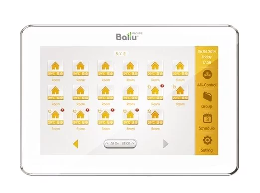 Пульт управления зональный Ballu BVRF-CE53