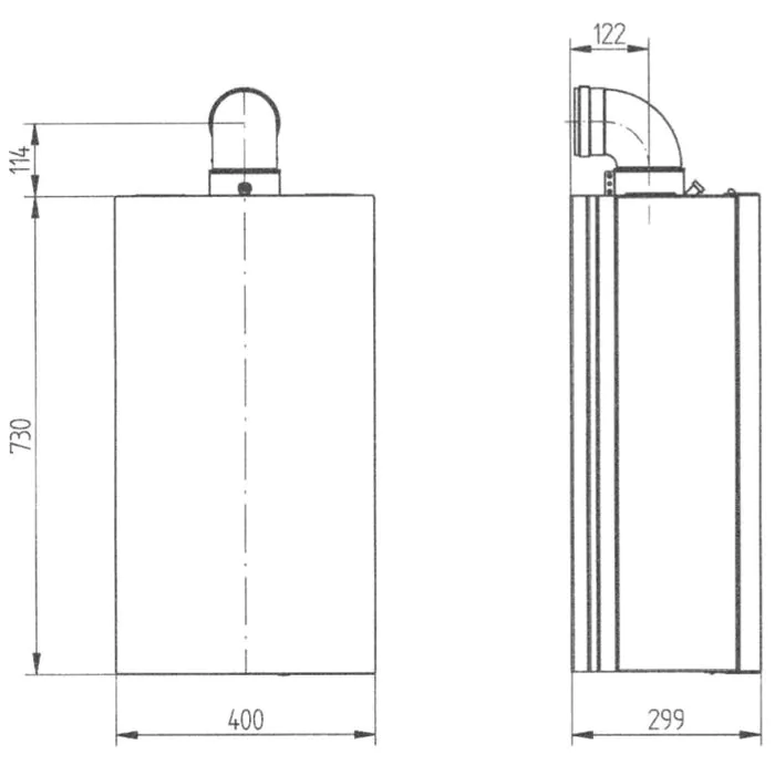 Настенный газовый котел Baxi ECO4S 18 F — изображение 4