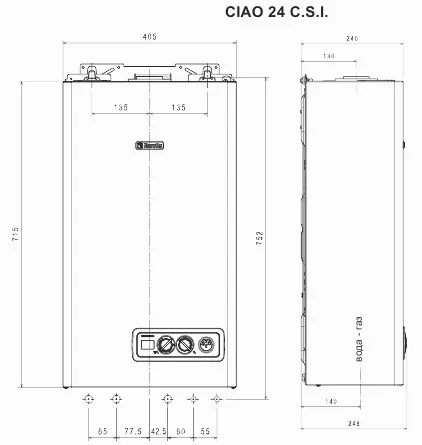 Настенный газовый котел Beretta Ciao 24 CSI — изображение 3