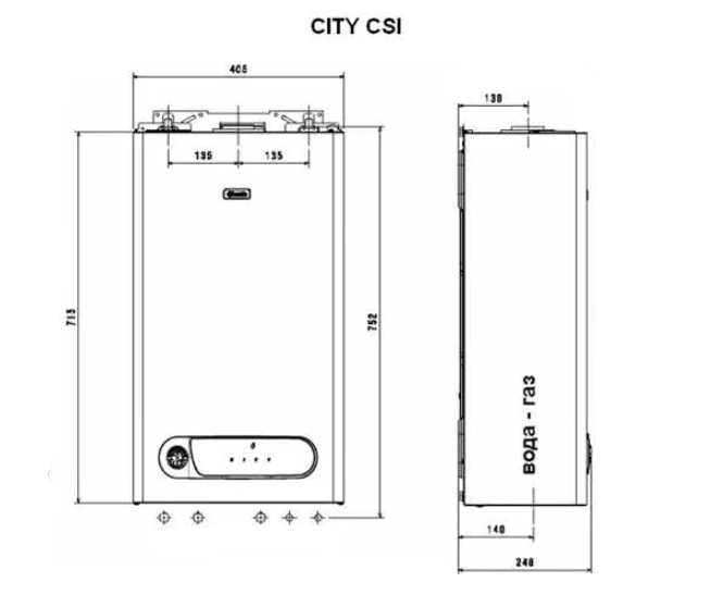 Настенный газовый котел Beretta City 24 CSI — изображение 3