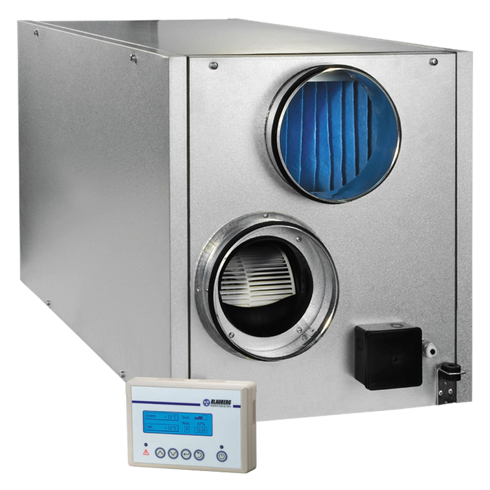 Моноблочная приточно-вытяжная установка с рекуператором Blauberg KOMFORT LE2200-18 S16