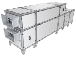 Приточно-вытяжная вентиляционная установка Breezart 2700C Lux RP F PB 15-380