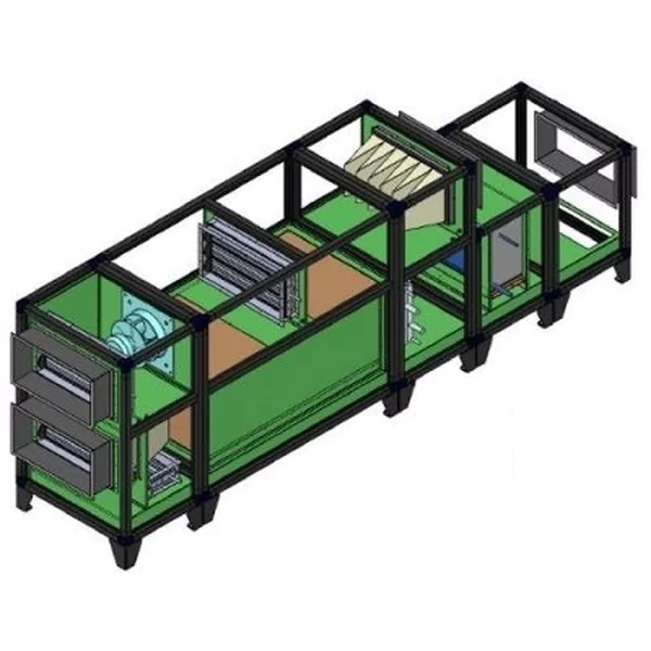 Приточно-вытяжная вентиляционная установка Breezart 3700 Lux RP W PB 15-380 — изображение 2