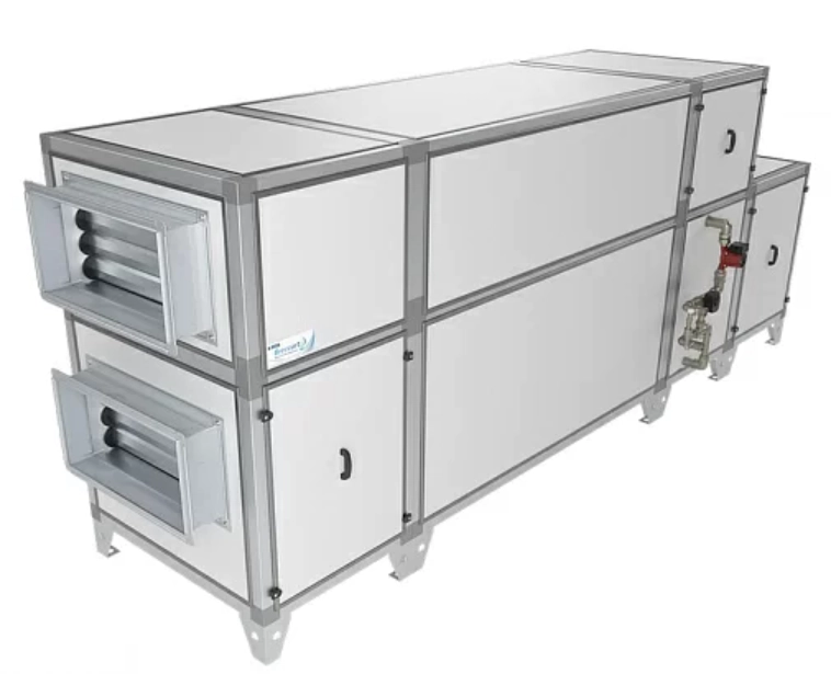 Приточно-вытяжная вентиляционная установка Breezart 8000 Aqua RP F PB AC