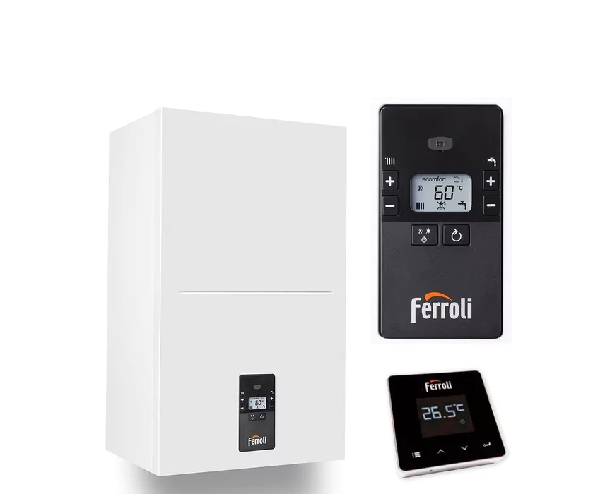 Настенный газовый котел 32 кВт Ferroli BLUEHELIX ALPHA 34 C — изображение 3