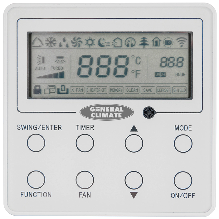 Напольно-потолочный кондиционер General Climate GC/GU-CF36HRF — изображение 3