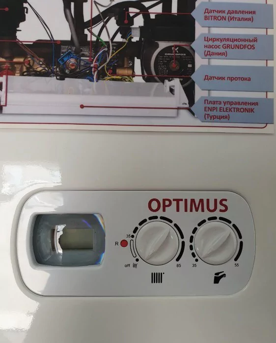 Настенный газовый котел Hi-Therm OPTIMUS 36 — изображение 2