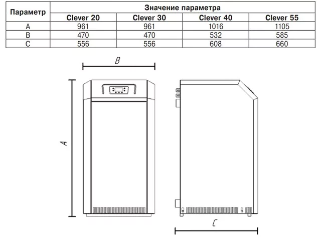 Напольный газовый котел Лемакс CLEVER-40 (105056) — изображение 5