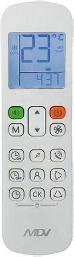 Кассетный фанкойл 9-10,9 кВт Mdv MDKA-1500F/MDV-MBQ4-02C — изображение 2