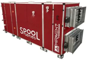 Приточно-вытяжная вентиляционная установка MIRAVENT SPOOL 3000 W (с водяным калорифером)