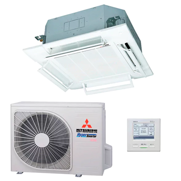 Эргономичный кассетный кондиционер Mitsubishi Heavy FDT50VH/SRC50ZSX-W2 — изображение 3