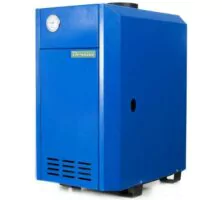 Напольный газовый котел Печкин КСГ-10 с УГ-12 TGV-307 (синий)