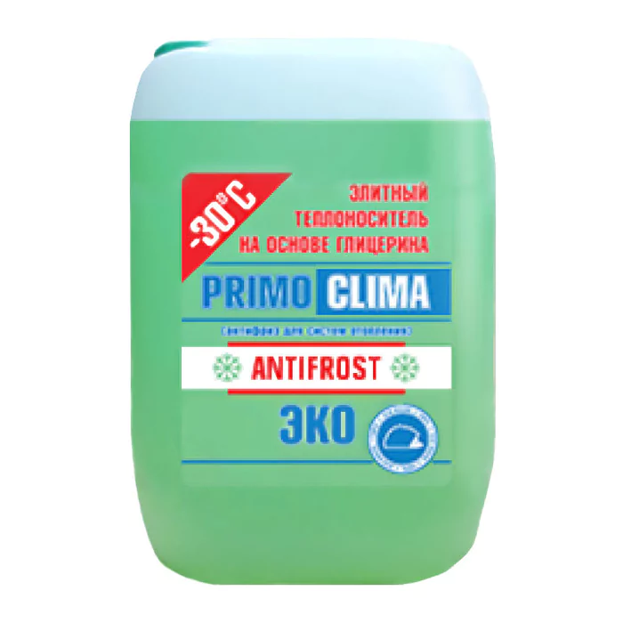 Теплоноситель Primoclima Antifrost Теплоноситель (Глицерин) -30C ECO 10 кг