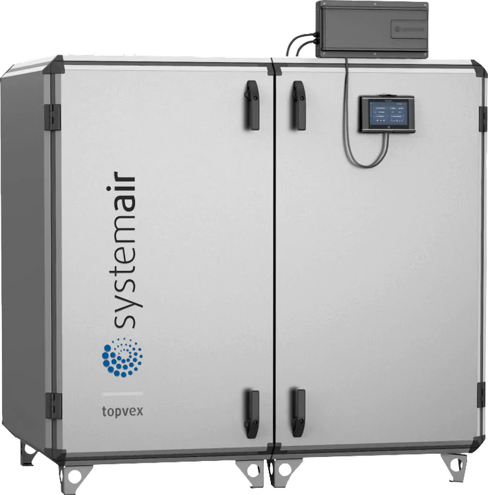 Приточно-вытяжная вентиляционная установка Systemair Topvex TR25-L-HWH