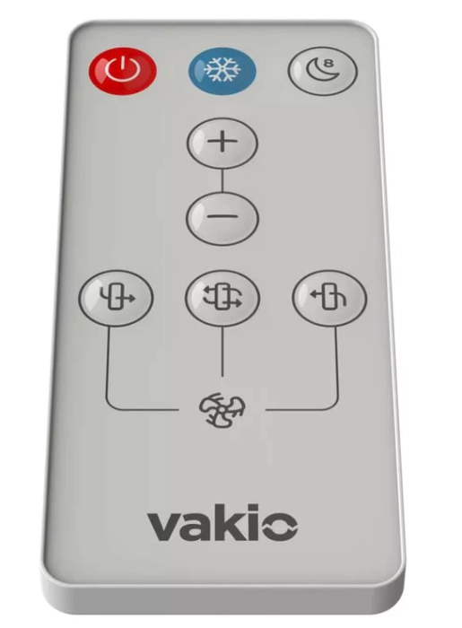 Бытовая приточно-вытяжная вентиляционная установка Vakio BASE SMART Классический синий — изображение 3