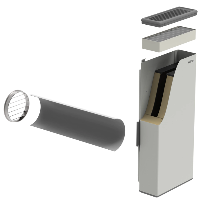 Бытовая приточная вентиляционная установка Vakio KIV — изображение 2