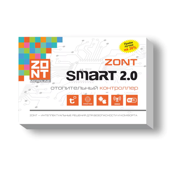 Контроллер ZONT GSM / Wi-Fi SMART 2.0 (ML00004479) — изображение 3