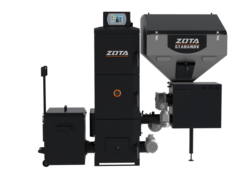 Твердотопливный котел Zota STAHANOV 26кВт 2S-400 — изображение 2