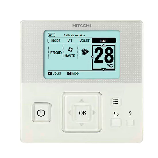 Дистанционный пульт с языками Hitachi PC-ARFLE-02