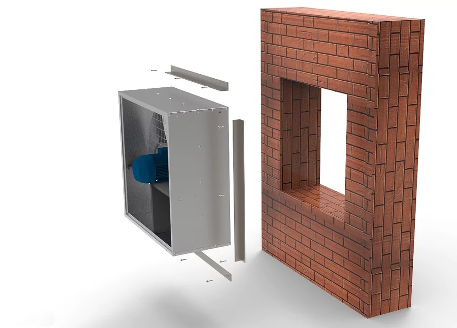 Осевой вентилятор ROTADO ВО-7,1К ПП — изображение 3