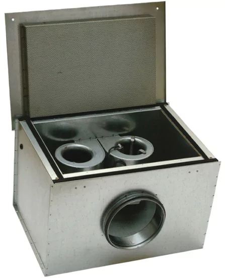 Канальный круглый вентилятор Systemair KVK DUO 125 Circular duct fan
