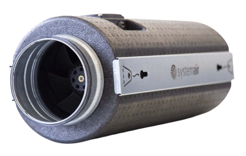 Канальный круглый вентилятор Systemair prio silent XP 160EC