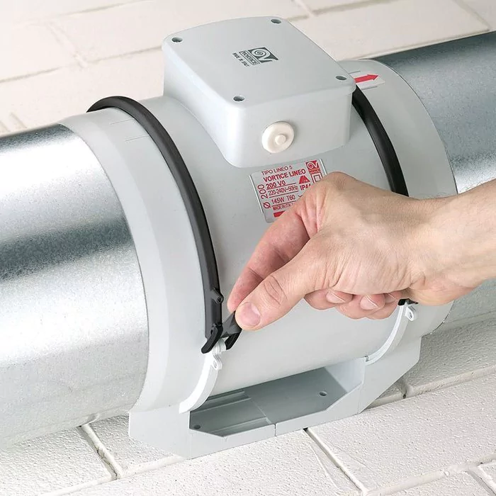 Канальный круглый вентилятор Vortice LINEO 100 V0 T — изображение 5