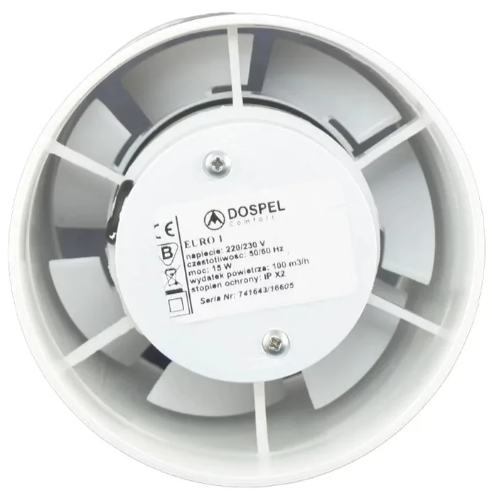 Канальный круглый вентилятор DOSPEL EURO 1 d100 — изображение 3