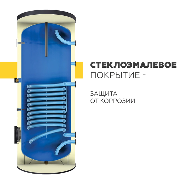 Бойлер косвенного нагрева Elsen 200 л (EWH02.200) — изображение 2