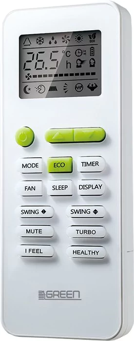 Кондиционер Green TSI/TSO-12 HRSY1 с Wi-Fi модулем — изображение 3