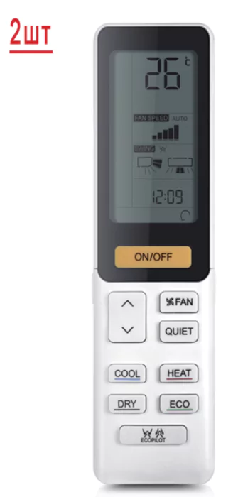 Мульти сплит система на 2 комнаты Haier 2U40S2SM1FA/AS09NS6ERA-G*2шт — изображение 3