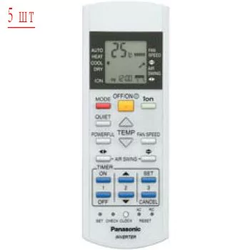Мульти сплит система на 5 комнат Panasonic CU-5E34PBD/CS-E9RKDW*5шт — изображение 2