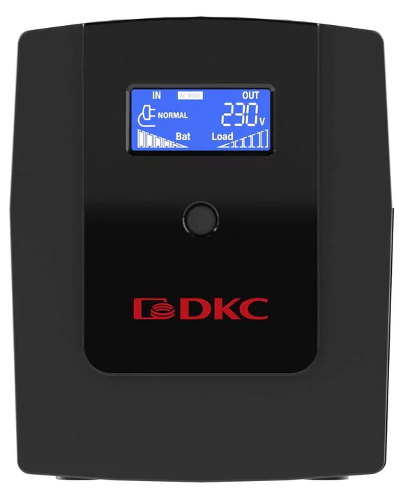 Блок бесперебойного питания DKC line-interactive Info LCD 1500 Ва 5 мин — изображение 3