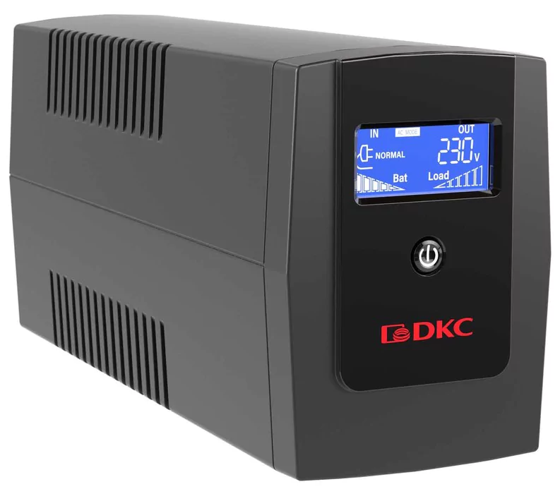 Блок бесперебойного питания DKC line-interactive Info LCD 800 Ва 5 мин — изображение 2