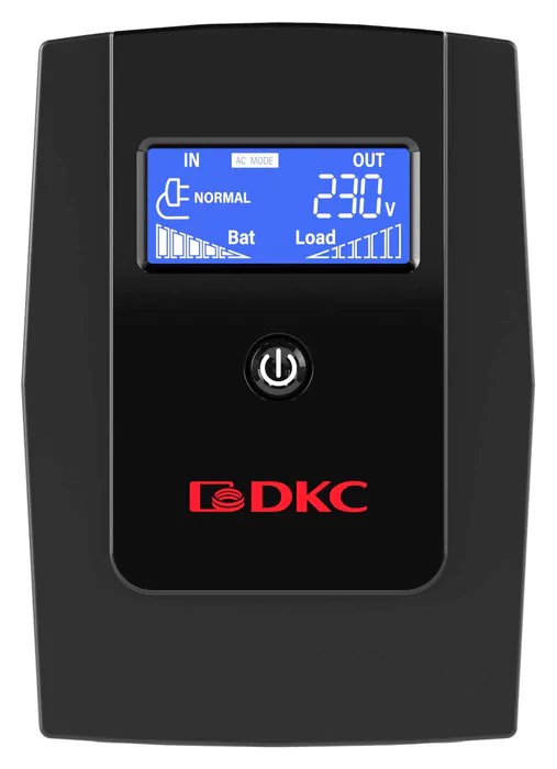 Блок бесперебойного питания DKC line-interactive Info LCD 800 Ва 5 мин — изображение 4