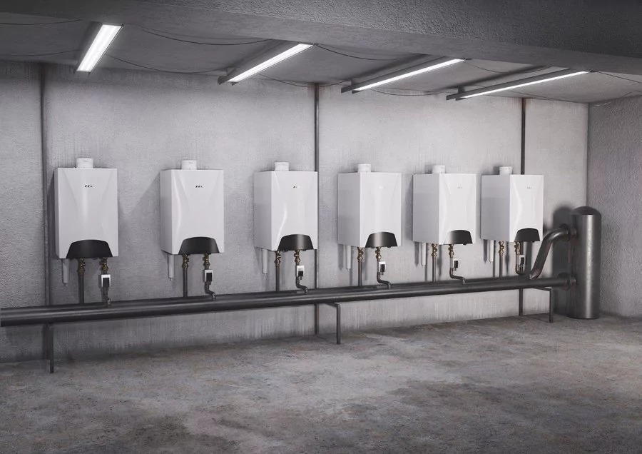 Настенный газовый котел > 100 кВт ECA Felis Slave Boiler 125 KW — изображение 3