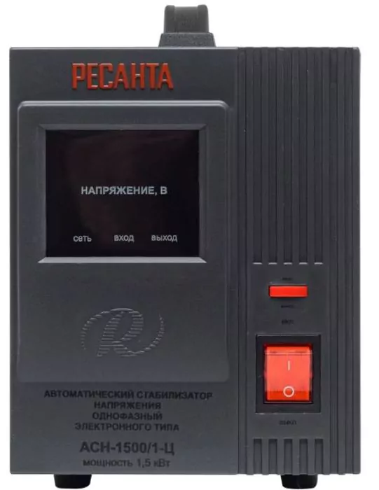 Стабилизатор напряжения Ресанта АСН-1 500/1-Ц — изображение 2