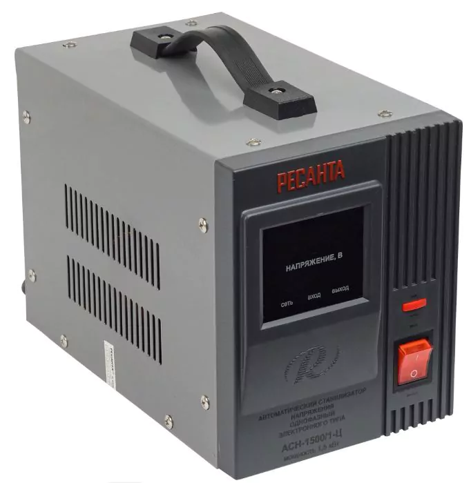 Стабилизатор напряжения Ресанта АСН-1 500/1-Ц — изображение 3