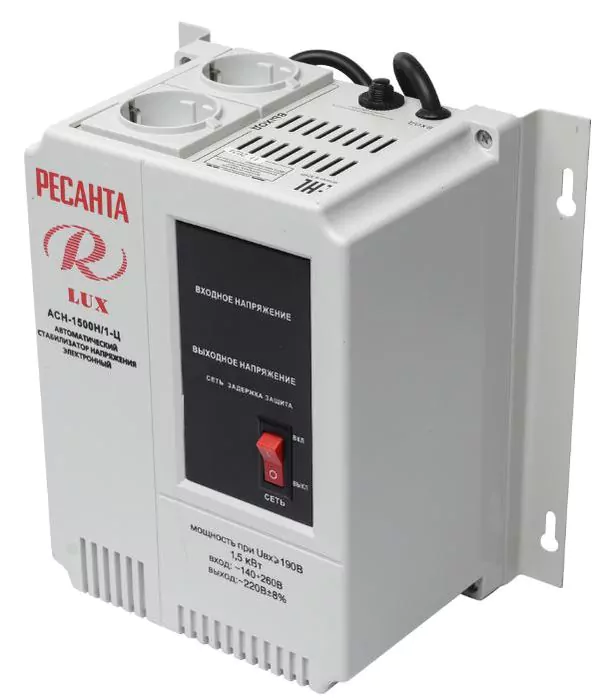 Стабилизатор напряжения Ресанта АСН-1 500Н/1-Ц