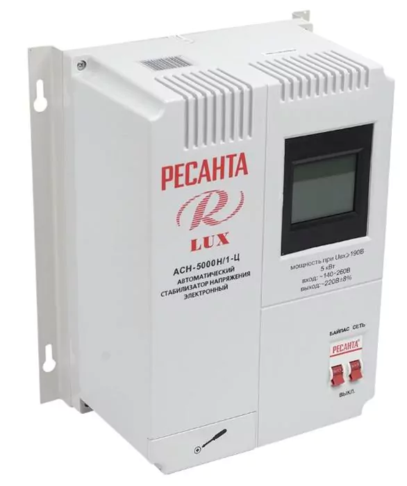 Стабилизатор напряжения Ресанта АСН-5 000 Н/1-Ц — изображение 3
