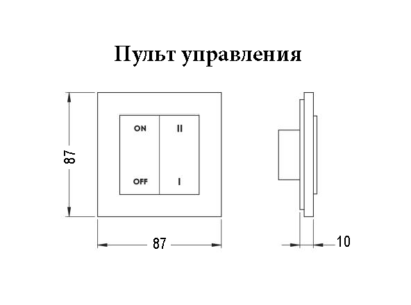 Внутристенный рекуператор c проводом и выключателем Europlast EER100WP — изображение 4